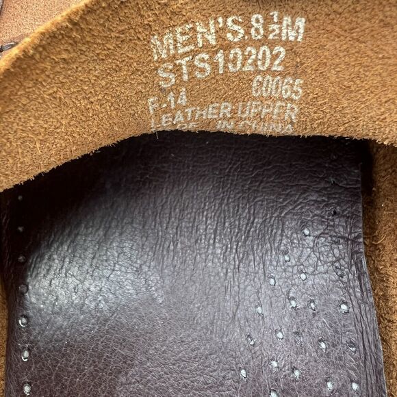 Sperry Top Sider Mens Size 8.5 M Gold Cup Brown Penny Loafer Shoes Collection - Picture 10 of 10